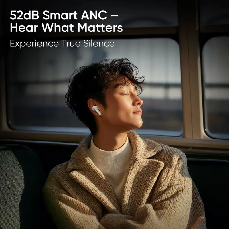 realme Buds Air 7 Pro with 53dB ANC,360 Spatial Audio, 48hrs Playback